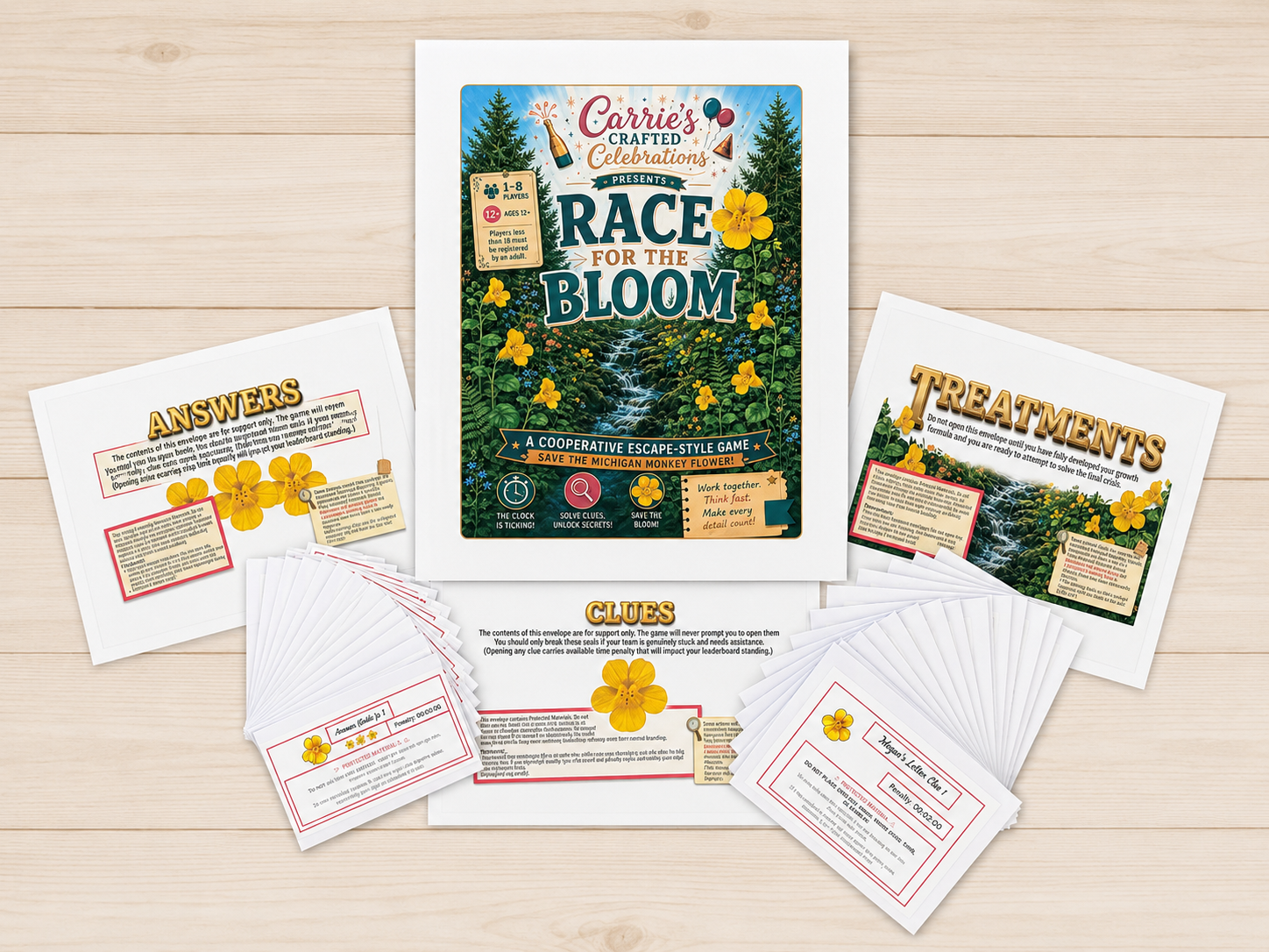 RACE FOR THE BLOOM GAME